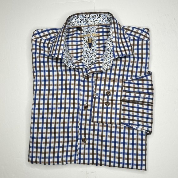 VISCONTE BLACK - Men's long sleeve shirt.‎ Size Small. - Picture 2 of 6